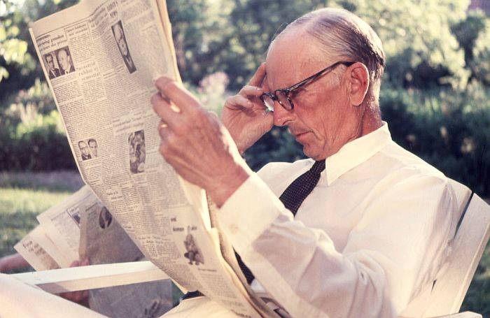 Elof af Sillén 1955.