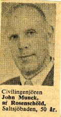 John Munck af Rosenschöld.
