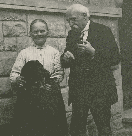 Elsa und Otto Immisch um 1926