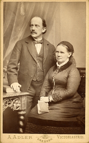 Julius Zenker und Agnes Zenker geb. Chalybaeus