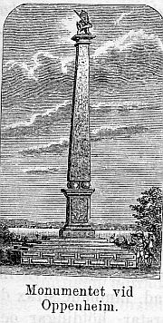 Monumentet vid Oppenheim.