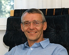 Stefan Zenker in his office at Swedish Space Corporation