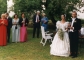 My cousins Karin, Christer and Ann-Margret, Ingela; Lars and Ma Hakelius; the newlyweds. 575 kB