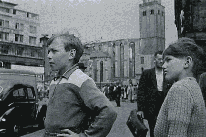 Stefan och Rolf i Köln 1952