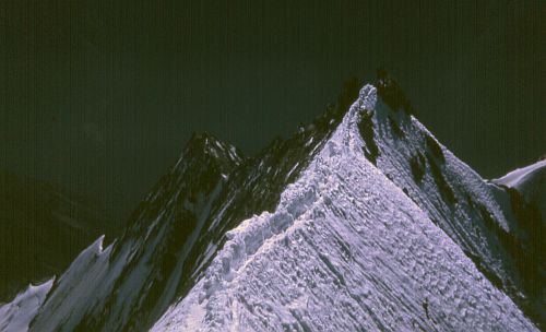 Weisshorn ridge