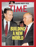 Bush and Gorbachev, Time cover.