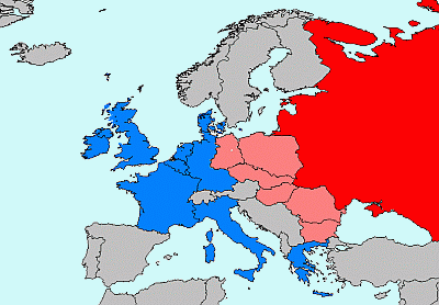 EU and Soviet Union 1985.