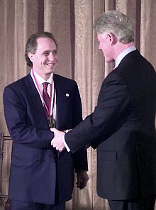 Kurzweil and Clinton.