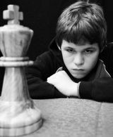 Magnus Carlsen at age 13.