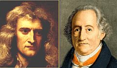 Newton and Goethe.
