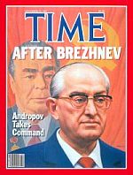 Andropov, Time cover.